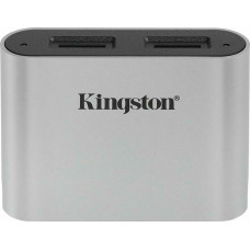 Kingston Workflow Dual-Slot microSD Card Reader USB 3.2 Gen 1