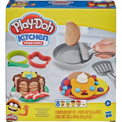 Hasbro Play-Doh Kitchen Creations: Flip n Pancakes Playset (F1279)