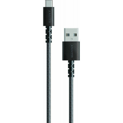 Anker Powerline Select+ Braided USB 2.0 Cable USB-C male - USB-A male Μαύρο 0.9m (A8022H11)