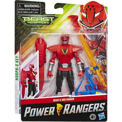 Hasbro Power Rangers: Beast Morphers - RED RANGER BEAST X MODE (E7827EU40)
