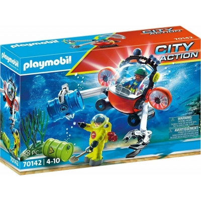 Playmobil City Action: Enviromental Operation With Dive Boat