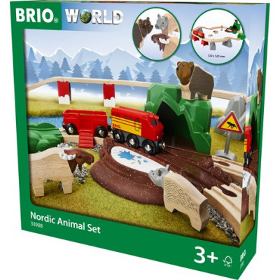 Brio Toys Σιδηρόδρομος & ΤρενάκιΚωδικός: 33988