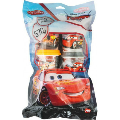 AS Πλαστελίνα - Disney Cars: 5 Βαζάκια Πλαστελίνης 4oz σε σακουλάκι (1045-03567)