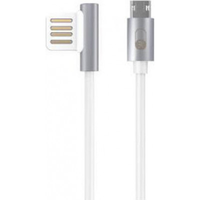 Charging Cable WK Dual Side Micro White1m Throne