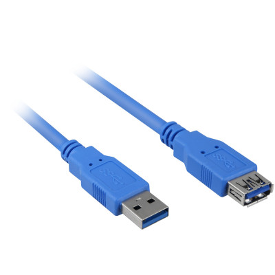 
      Sharkoon USB 3.0 Cable USB-A male - USB-A female 3m (4044951010899)
    