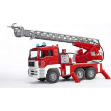 Bruder MAN Fire Engine with Ladder, Pump, Light and Sound