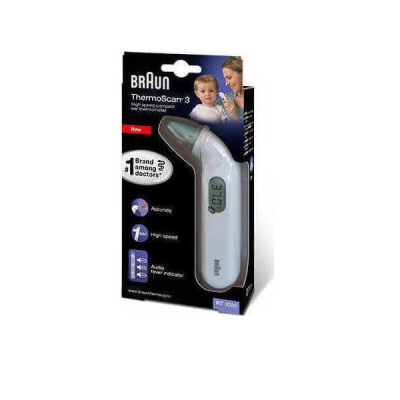 Braun IRT 3030 Ψηφιακό Θερμόμετρο Αυτιού με Υπέρυθρες Κατάλληλο για Μωρά
