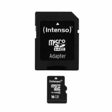 Intenso microSDHC 16GB Class 10 with Adapter