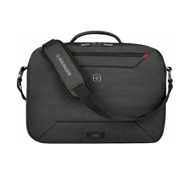 Wenger MX Commute Τσάντα Ώμου / Χειρός για Laptop 16 σε Μαύρο χρώμα (611640) (WNR611640)